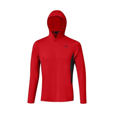 Sudaderas Con Capucha Mizuno G-style Hombre - Rojos / Negros - Chile M920UILWCZ